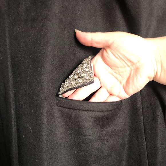 Colleen Lopez Opulence Embellished Wool Coat - Picture 8 of 11